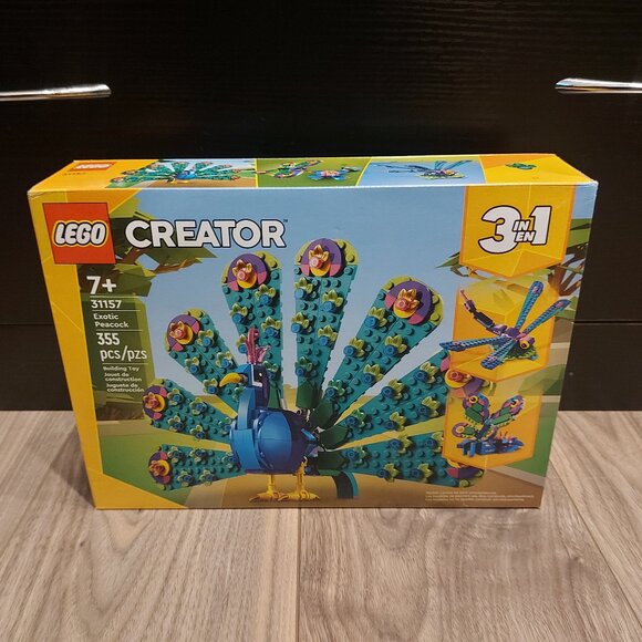 Lego 3-1 Creator Exotic Peacock - Picture 1 of 3